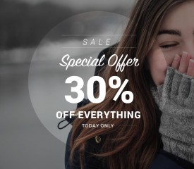 Sample banner caption